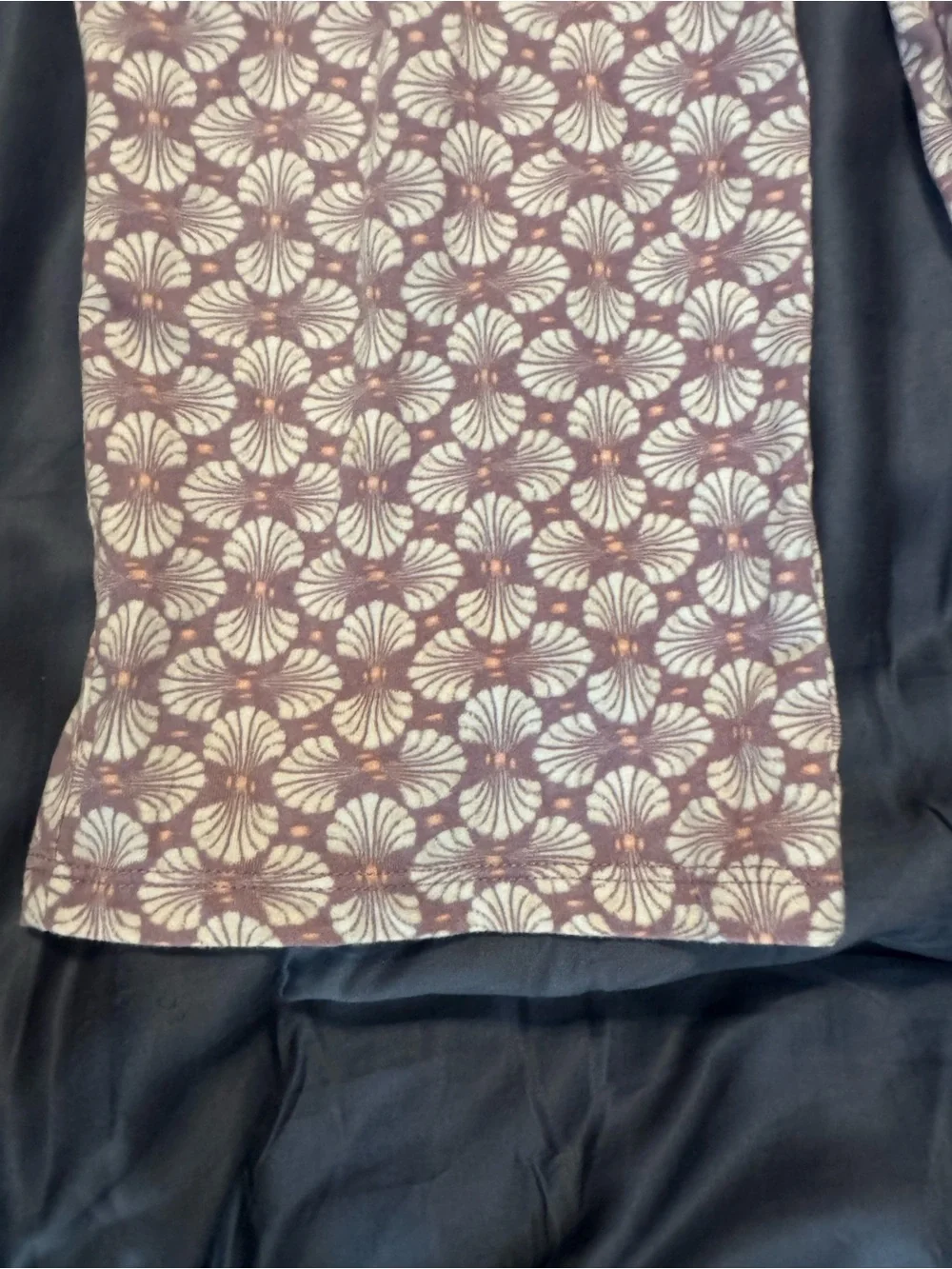 OshKosh B'gosh Lilac and White Floral Jumpsuit